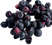 Free Additives1kg buah Blueberry kering beku murni vacuinium Corymbosum Berry FD kering