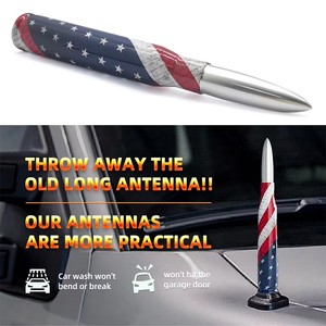 เสาอากาศลายธงชาติอเมริกา แบบกันขโมย สำหรับ Ford F150, Chevy Silverado, RAM 1500 - Product Image 5