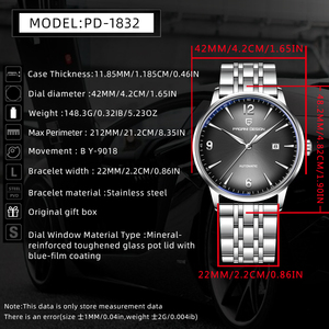 2026 New PAGANI DESIGN Business Automatic <b>Mechanical</b> <b>Watch</b> Sports Leather Date <b>Watch</b> Waterproof Simple Gift <b>Watches</b> for Man - Product Image 2