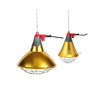 Lampe chauffante infrarouge 175W 250W pour élevage de volailles, poulets, porcelets, ampoule chauffante pour animaux, douille E27