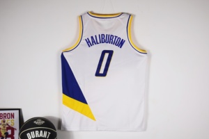 Bộ áo đấu bóng rổ SGA phong cách mới 2026 Jordan # 23 Haliburton # 0 Bộ đồ ngoại thương phiên bản Gilgeous-Alexander - Product Image 4