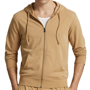 Sportly Light Hoodie Low Price Men's Custom Logo Pattern Hoodie High Quality Zipper Men's Hoodie - Product Image 6