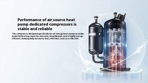 R410a высокоэффективный моноблочный преобразователь постоянного тока, насос для нагрева воздуха и воды для бытового использования, система безрезервуарной горячей воды - Product Image 2