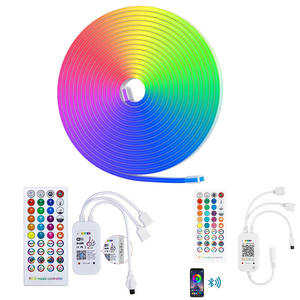 Personnalisé IP67 Extérieur RGBIC 12V 24V 220V 5M <span class=keywords><strong>LED</strong></span> Silicone Tube Néon Flex Flexible Doux Néon <span class=keywords><strong>LED</strong></span> Bande Lumière pour Entrepôt - Product Image 3