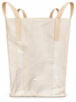 Sac conteneur en plastique de 1 tonne, sac jumbo, grand sac, imperméable avec doublure intérieure en PE