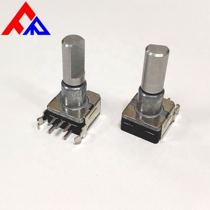Encodeur incrémental à axe en D EC11 à haute stabilité, avec connecteur latéral 5 broches, interrupteur instantané, alimentation DC5V, vente en gros fabricant - Product Image 5