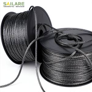 Cordon creux léger résistant aux UV fabriqué par le fabricant, tressé à 12 brins, 2 mm, 3 mm, 4 mm, 5 mm, corde en UHMWPE pour applications extérieures - Product Image 4