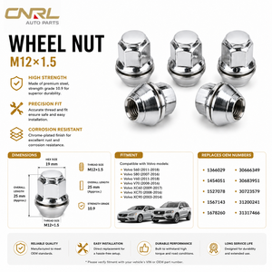 Accessoires automobiles Pièces de véhicule Écrou de roue M12x1.5x31 Vis de moyeu en vrac OEM 1366029 Placage zinc pour <span class=keywords><strong>FORD</strong></span> Granada VOLVO S40 - Product Image 2