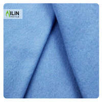 Vente en gros de tissu en polaire tricoté 140 g/m², brossé des deux côtés, 100 % polyester
