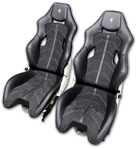 Sedile in Carbonio GOLDRAKE Nero per FERRARI F430 California 458 488 F12 F8 SCUDERIA - Product Image 5