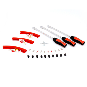 Nouvelle Image pneu outil de changement de pneu leviers de pneu cuillère ensemble cuillère levier outils robuste <span class=keywords><strong>moto</strong></span> vélo pneu fers Scooter vélo outil - Product Image 4