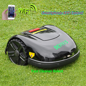 Para Big Lawn 3600smq DEVVIS Grass Lawn <span class=keywords><strong>Robot</strong></span> Mower E1600T con batería de litio de 15.6ah, cable de 600m, clavijas de 600 piezas, hoja de 24 piezas - Product Image 3