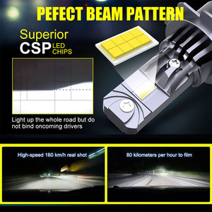 Auto Plug & Play HB4 9006 <span class=keywords><strong>HB3</strong></span> <span class=keywords><strong>9005</strong></span> H3 H11 H4 H4 H7 H1 fari a LED A51 con ventola luci Led - Product Image 5
