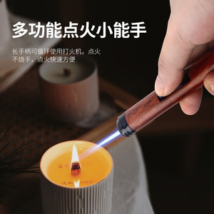 JOFI Long Handle <b>Cigar</b> <b>Lighter</b> Windproof Outdoor Durable Igniter For Smoking Accessories - Product Image 3