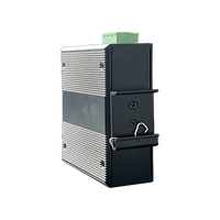 Commutateur Ethernet industriel PoE non géré Xallcom X6005P 5 ports 10/100 Mbps 1 Gbps Capacité Rail DIN Certifié CE RoHS FCC