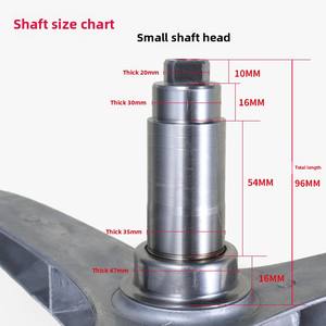 Trípode de <span class=keywords><strong>lavadora</strong></span> de tambor para USO HOTELERO, rodamiento manual de energía eléctrica, piezas de electrodomésticos de lavandería, original,/14122Dxg - Product Image 2