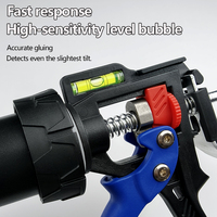 Pistola de calafateo manual de alta resistencia con barril giratorio 360° para sellador de silicona, grado industrial, OEM personalizable, herramienta de construcción DIY