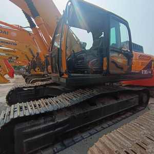 Excavatrice Hyundai 330lc d'occasion, 33 tonnes, pelleuse de chantier avec moteur, forte puissance de creusement, 100% prête à l'emploi - Product Image 1