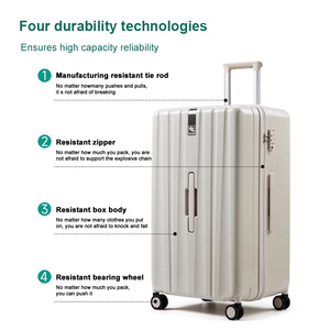 Bagages de voyage de haute qualité, grands bagages de voyage avec fermeture éclair, valise en PC, bagages, equipaje - Product Image 2