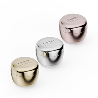 Pot de crème cosmétique de luxe 5ml 10ml sans BPA, anti-fuite, pour soins de la peau et crème contour des yeux, avec logo personnalisé, haute qualité