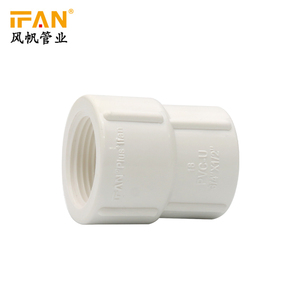 UPVC Chủ Đề Phù Hợp Ổ Cắm Hệ Thống Nước Lắp Tên <span class=keywords><strong>PVC</strong></span> Phụ Kiện Đường Ống Khớp Nối 1/2 Ổ Cắm Với <span class=keywords><strong>Brass</strong></span> Chủ Đề - Product Image 4
