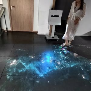 Projecteur de sport interactif pour sol/terre avec 120 jeux 3D pour enfants, incluant des jeux de football virtuels en réalité augmentée - Product Image 5