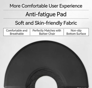 Coussin anti-fatigue semi-circulaire pour salon de coiffure, coussin exclusif anti-adhésif pour chaise de coupe de cheveux, coussin doux haut de gamme pour salon de coiffure - Product Image 3
