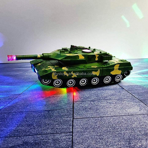 Juguete de Tanque de Combate del Ejército para Niños, Robot de Juguete Transformable con Luces Intermitentes y Sonidos Militares Realistas - Product Image 3