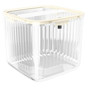 Hair Accessory <b>Storage</b> <b>Box</b> Large Capacity With Lid Desktop Organizer For Hair Ties Clips Bands Jewelry Holder - Product Image 3