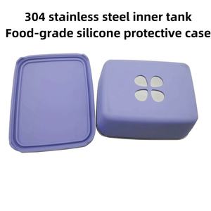 Multi-functional Children's Leakproof Lunch <b>Box</b> Food Grade Lunch Bento Container Stainless Steel Inner Tray <b>Removable</b> - Product Image 6