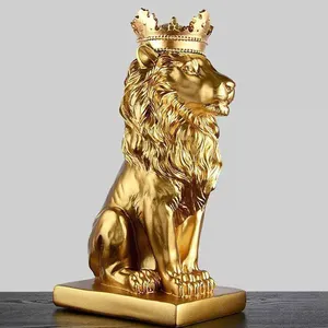 Al aire libre jardín decoración <span class=keywords><strong>de</strong></span> dibujos animados <span class=keywords><strong>de</strong></span> animales, del tema <span class=keywords><strong>de</strong></span> la película, <span class=keywords><strong>de</strong></span> fibra <span class=keywords><strong>de</strong></span> vidrio <span class=keywords><strong>de</strong></span> gran <span class=keywords><strong>Rey</strong></span> León escultura <span class=keywords><strong>de</strong></span> - Product Image 1