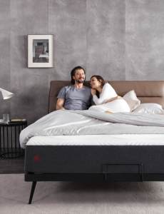 AIDI Mẫu Miễn Phí King Matress Luxury Chần Vải Mùa Xuân Pocket <span class=keywords><strong>Coil</strong></span> Mùa Xuân <span class=keywords><strong>Memory</strong></span> Gel <span class=keywords><strong>Foam</strong></span> Nệm Với Gói - Product Image 5