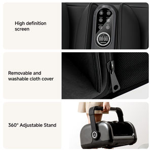 Jepang elektrik Shiatsu drainase limfatik kaki pijat pedikur refleksologi dengan kantung udara fitur panas aplikasi tubuh - Product Image 6