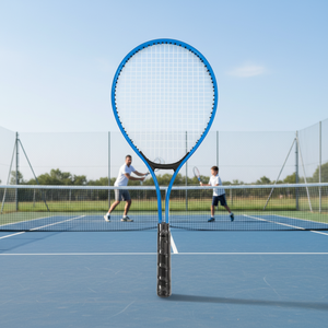 Raquette de <span class=keywords><strong>tennis</strong></span> pour enfants, personnalisable avec logo, manche en acier et plastique, filet en nylon, 21 pouces, 25 pouces, pour entraînement sportif en extérieur - Product Image 3