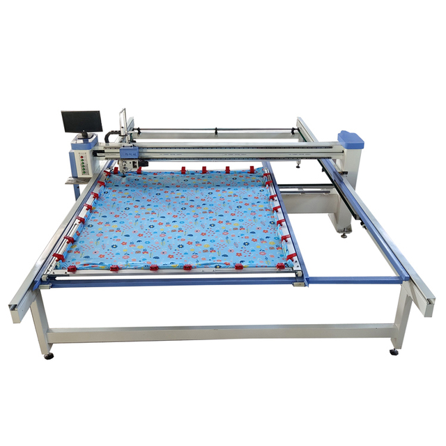 Single Needle Quilting Machine Industrial Mattress PLC Sewing Machine