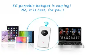 2023 nouveau modem de poche point d'accès mobile 5g routeur point d'accès Wifi sans fil 5g avec emplacement pour carte Sim