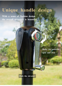 Vente en gros de haute qualité grand parasol de jardin parasols de jardin extérieur patio parasol extérieur - Product Image 5