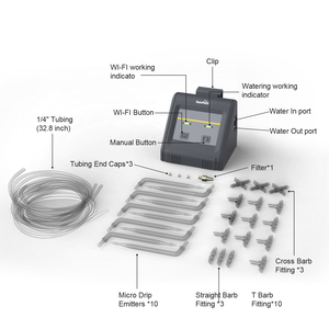 <span class=keywords><strong>Baldr</strong></span> IK10PW Tuya app contrôleur d'irrigation pour l'irrigation des pots de fleurs - Product Image 3
