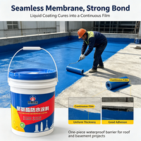 Revêtement imperméable en polyuréthane à faible teneur en COV, prêt à l'emploi, anti-fuite, résistant aux UV, garantie 3 ans, pour salle de bain, cuisine, balcon