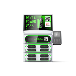 8 khe cắm điện thoại di động pin di động chia sẻ ngân hàng điện Trạm Sạc cho thuê ngân hàng điện mà không cần POS - Product Image 1