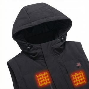 USB Smart Power Bank for <strong>Men's</strong> Intelligent Massage Heated <strong>Vest</strong> Jackets Electric Rechargeable Heated <strong>Vest</strong> - Product Image 3