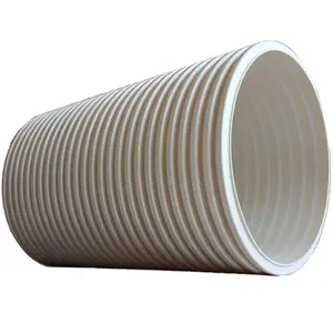 DN 200 Hot Sale PVC Double Wall Corrugated Pipe