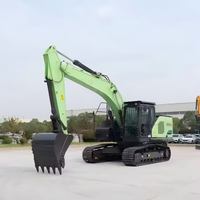 XE215EV Excavatrice Électrique 23,5 Tonnes Prête à l'Autonomie avec Perception IA, Cabine Intelligente 12, Zéro Émission pour Zones Éco-Réstringées