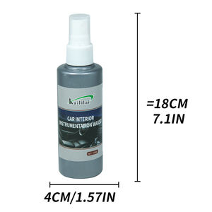 Nuova auto cruscotto pulitore cera prestazioni pozzetto smalto Spray che brilla e protegge con cura il cruscotto - Product Image 3