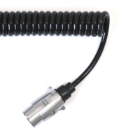 Câble de remorque HJYAJZT de qualité supérieure, résistant aux chocs, flexible, de style européen, 7 conducteurs, pour système de circuit d'éclairage de remorque