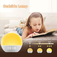 Réveil lumineux multifonction pour gros dormeurs adultes enfants