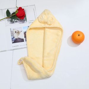 <span class=keywords><strong>Amazon</strong></span> nouveau style personnalisé séchage rapide <span class=keywords><strong>microfibre</strong></span> <span class=keywords><strong>cheveux</strong></span> turban <span class=keywords><strong>serviette</strong></span> - Product Image 2