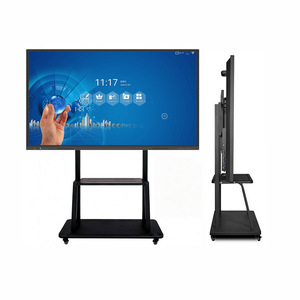 Lavagna Interattiva Digitale Touch Screen 4K da 65-75 Pollici, IFPD Smart Board con Android 14, <span class=keywords><strong>Design</strong></span> Pieghevole per Scuole - Product Image 1