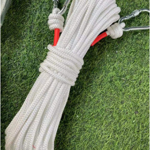 Cuerda de escape de incendios, 20M, 400Kg, resistencia a la tracción, núcleo de acero, cuerda de nailon para el hogar, equipo de seguridad para rescate de emergencia al aire libre - Product Image 5