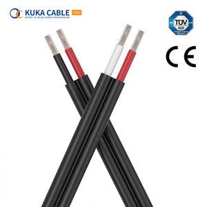 İkiz çekirdek tüv <span class=keywords><strong>2</strong></span> Pfg 1169/08.2007 2x1.5mm2 2x2.5mm2 2x4mm2 2x6mm2 2x10 Mm2 güneş kablosu Xlpe Xlpo DC 1.5 Kv PV güneş yuvarlak - Product Image 2